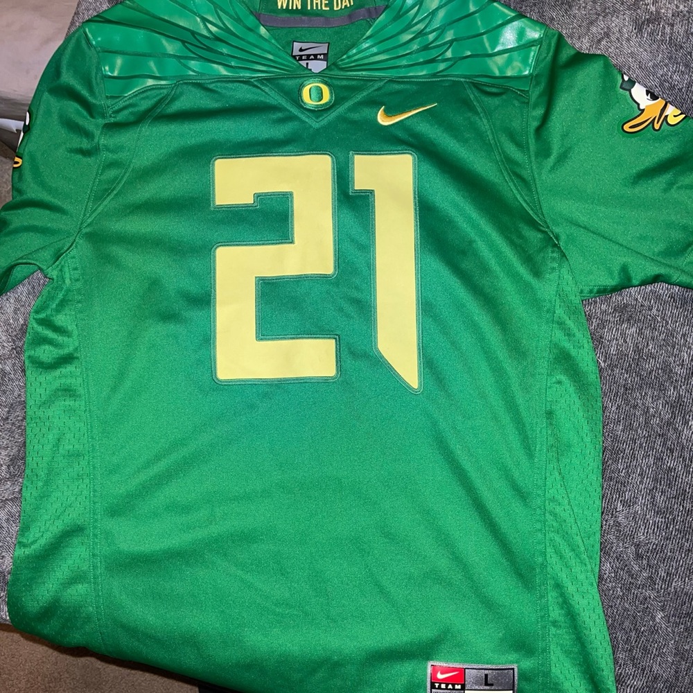 Oregon Ducks Official Sideline Jersey size L